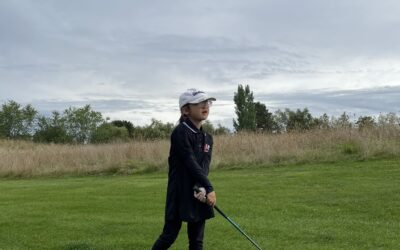 Best student and player of 2023 in the kids U9 division, Chloe Wang helps and inspires the evolution of the sport at LM Golf School in Canada.